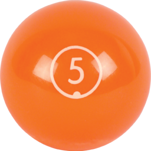 Aramith Continental Replacement Ball – #5 | Golden Break Billiards